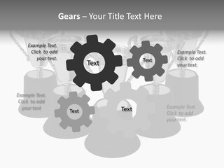 Copy Space Trophy First PowerPoint Template