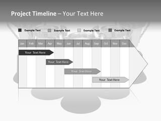 Copy Space Trophy First PowerPoint Template