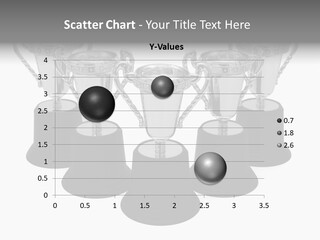 Copy Space Trophy First PowerPoint Template