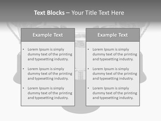Copy Space Trophy First PowerPoint Template