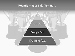 Copy Space Trophy First PowerPoint Template