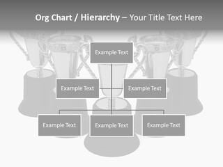 Copy Space Trophy First PowerPoint Template