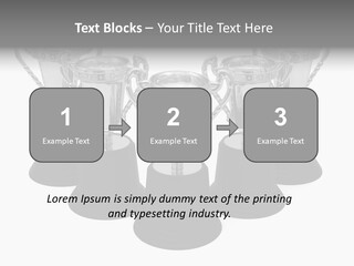 Copy Space Trophy First PowerPoint Template