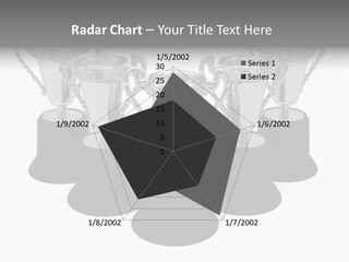 Copy Space Trophy First PowerPoint Template