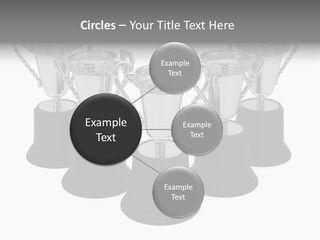 Copy Space Trophy First PowerPoint Template