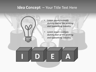Copy Space Trophy First PowerPoint Template