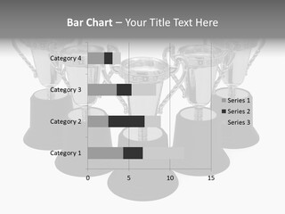 Copy Space Trophy First PowerPoint Template