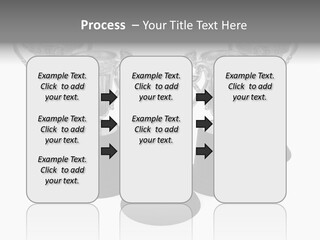 Copy Space Trophy First PowerPoint Template
