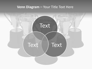 Copy Space Trophy First PowerPoint Template
