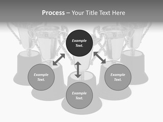 Copy Space Trophy First PowerPoint Template