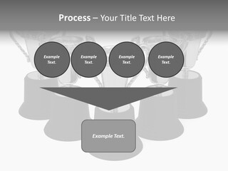 Copy Space Trophy First PowerPoint Template