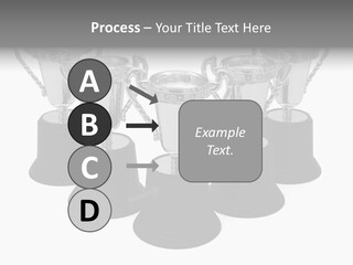 Copy Space Trophy First PowerPoint Template