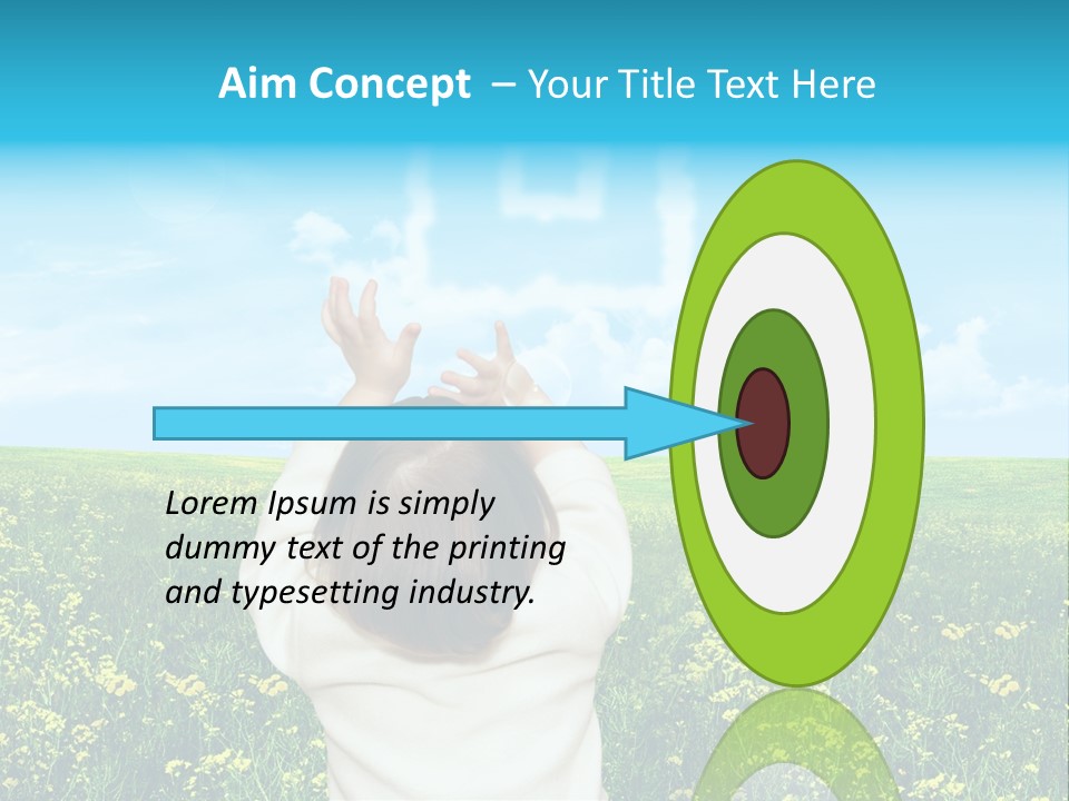 Flower Dream Realty PowerPoint Template