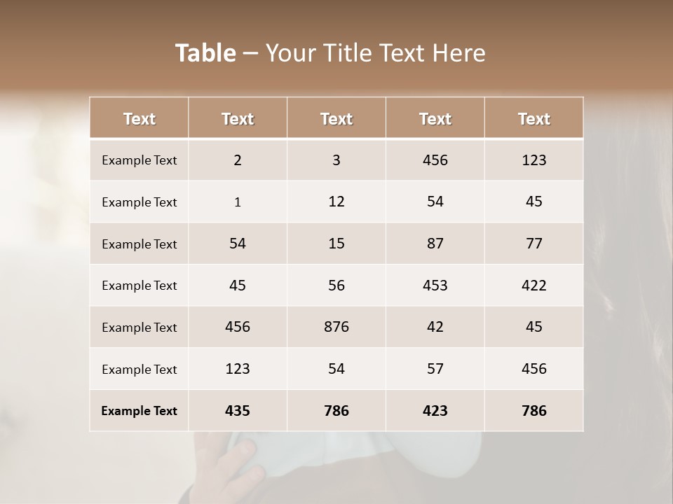 Other Looking Time PowerPoint Template