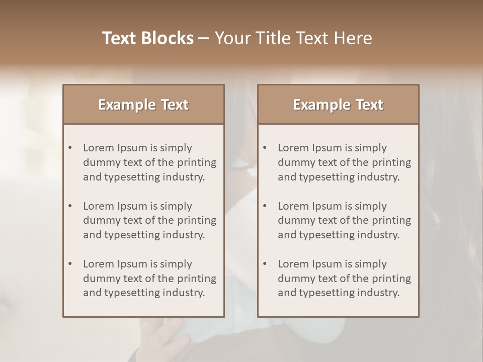 Other Looking Time PowerPoint Template