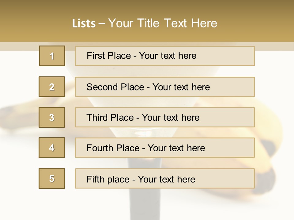 Fruit Cool Diet PowerPoint Template