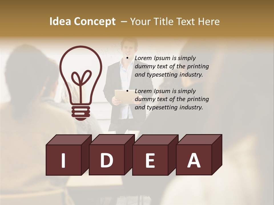 Youth Culture People Concentration PowerPoint Template