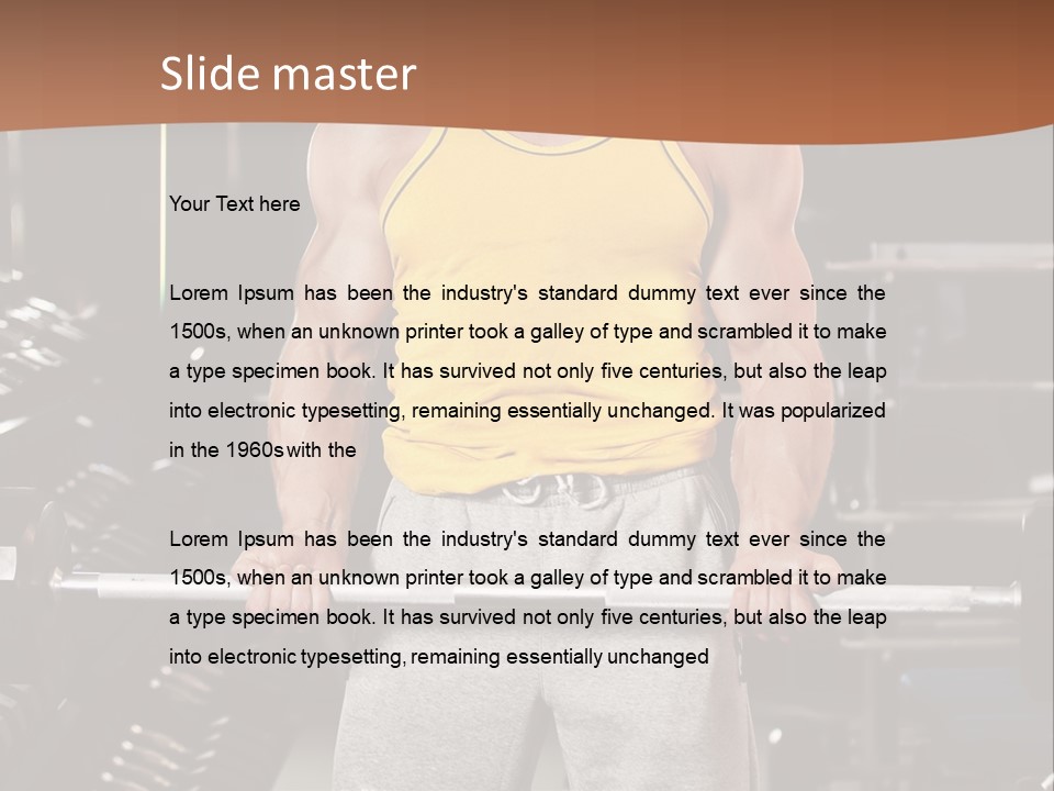 Smile Exercises Selective PowerPoint Template