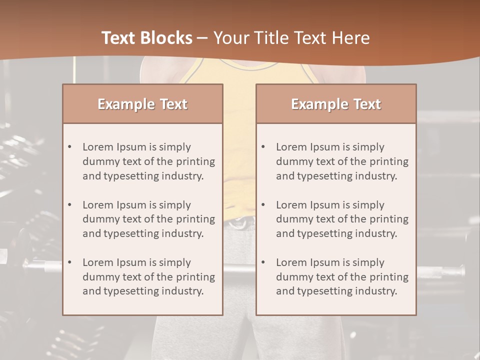 Smile Exercises Selective PowerPoint Template