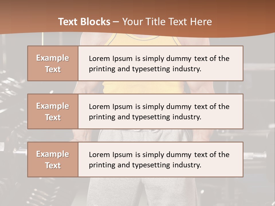 Smile Exercises Selective PowerPoint Template