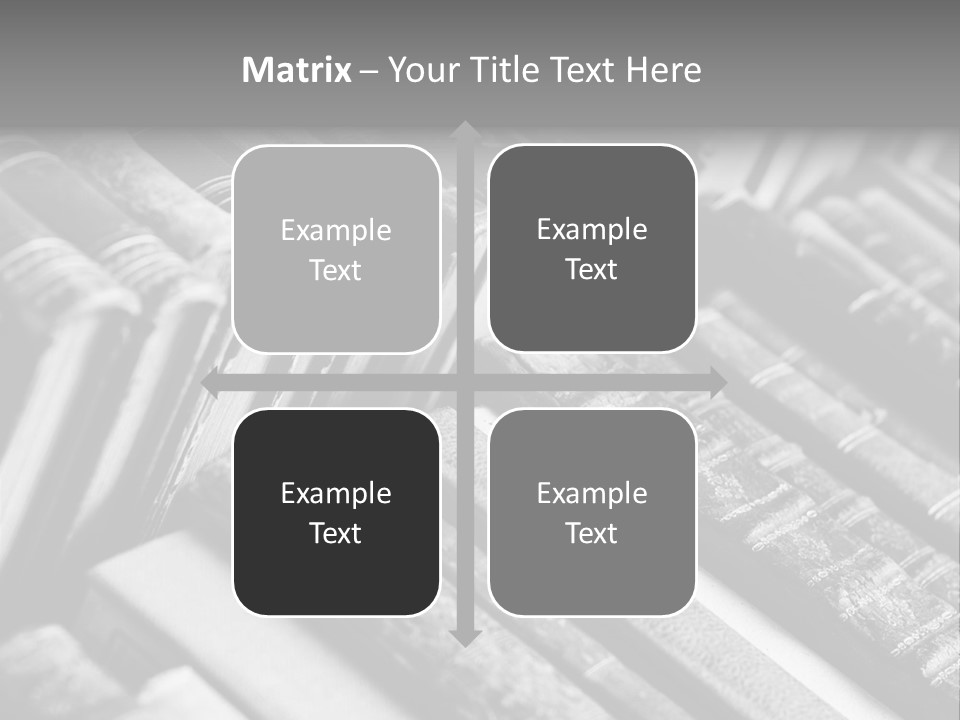 Dirty Stack Row PowerPoint Template