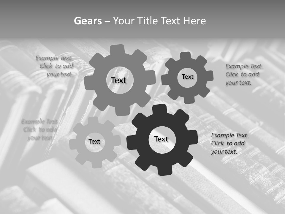 Dirty Stack Row PowerPoint Template