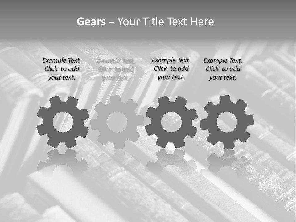 Dirty Stack Row PowerPoint Template