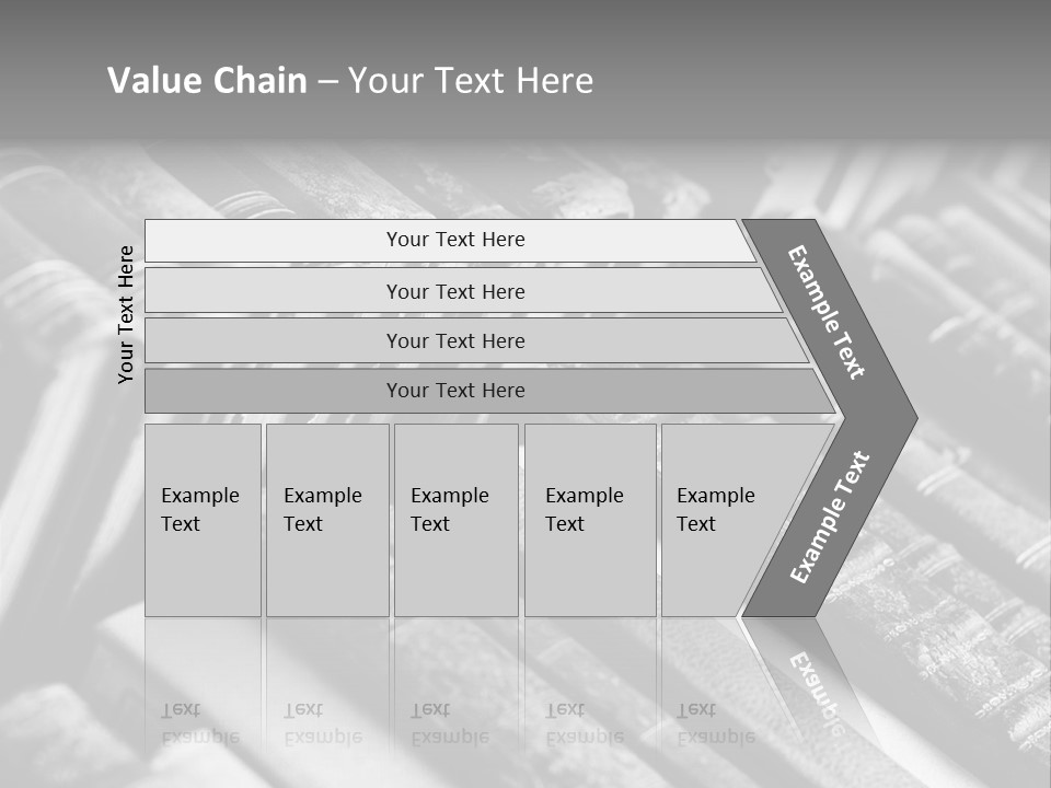 Dirty Stack Row PowerPoint Template