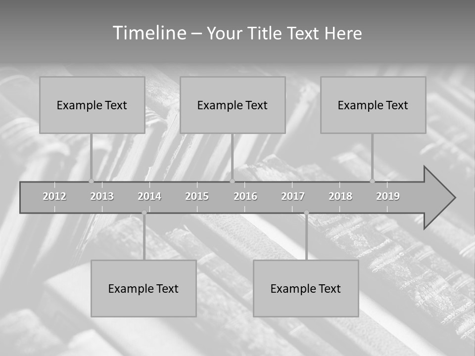 Dirty Stack Row PowerPoint Template