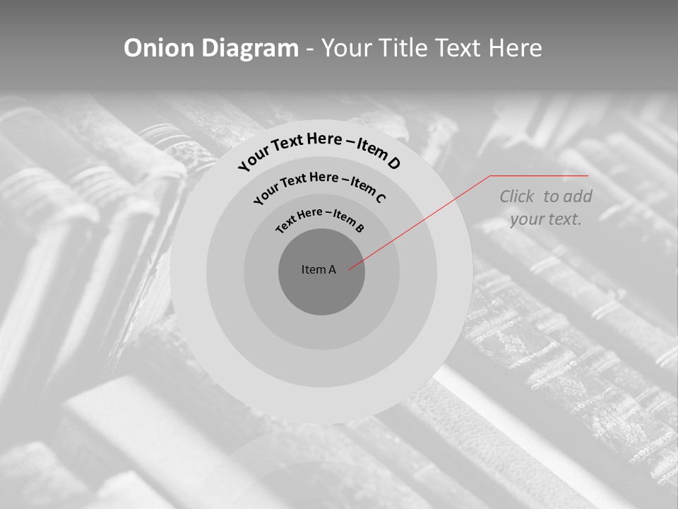 Dirty Stack Row PowerPoint Template