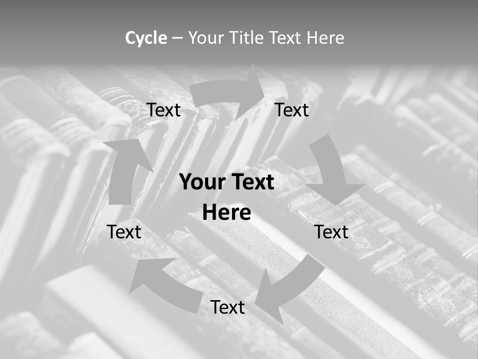 Dirty Stack Row PowerPoint Template