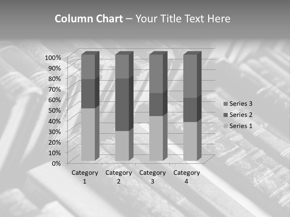 Dirty Stack Row PowerPoint Template