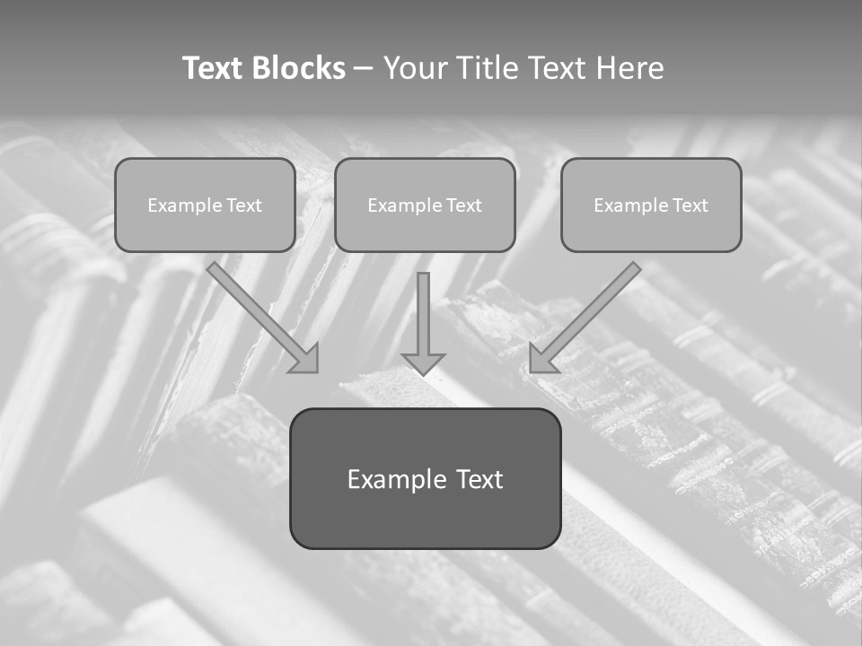 Dirty Stack Row PowerPoint Template