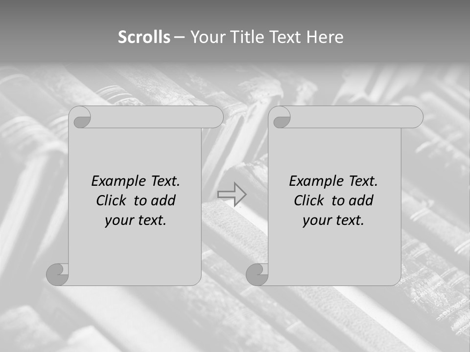 Dirty Stack Row PowerPoint Template