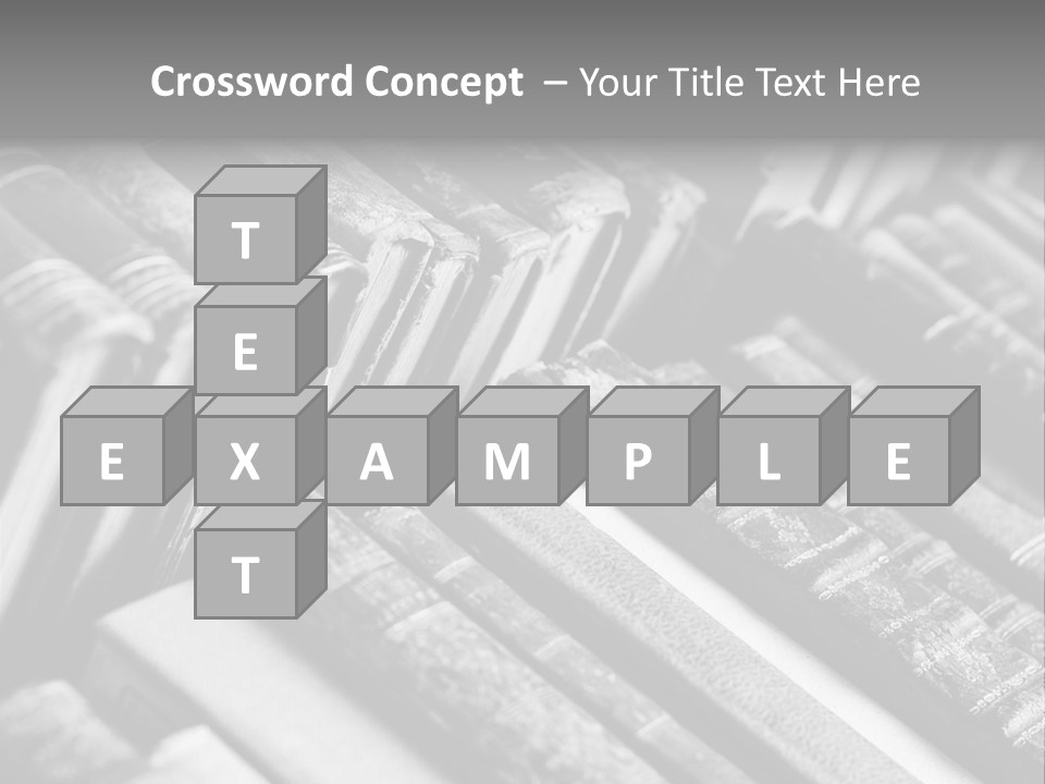 Dirty Stack Row PowerPoint Template