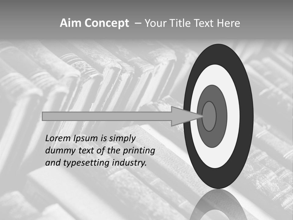 Dirty Stack Row PowerPoint Template