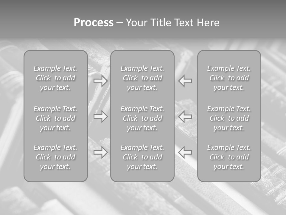 Dirty Stack Row PowerPoint Template