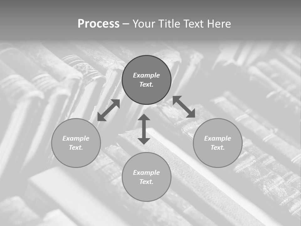 Dirty Stack Row PowerPoint Template