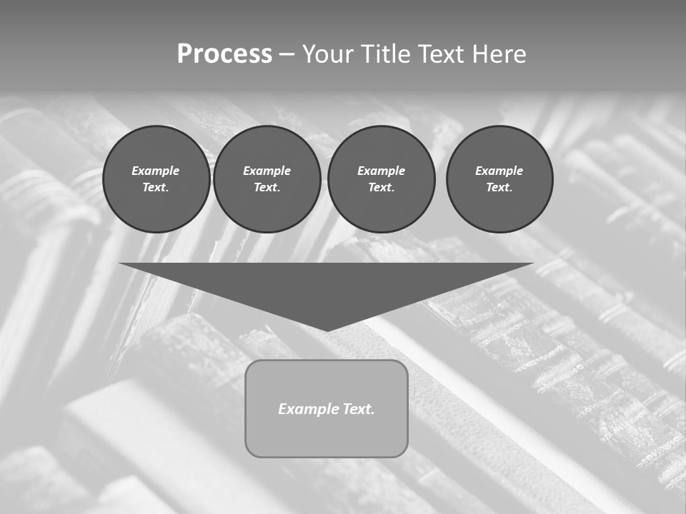 Dirty Stack Row PowerPoint Template