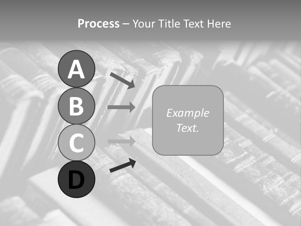 Dirty Stack Row PowerPoint Template