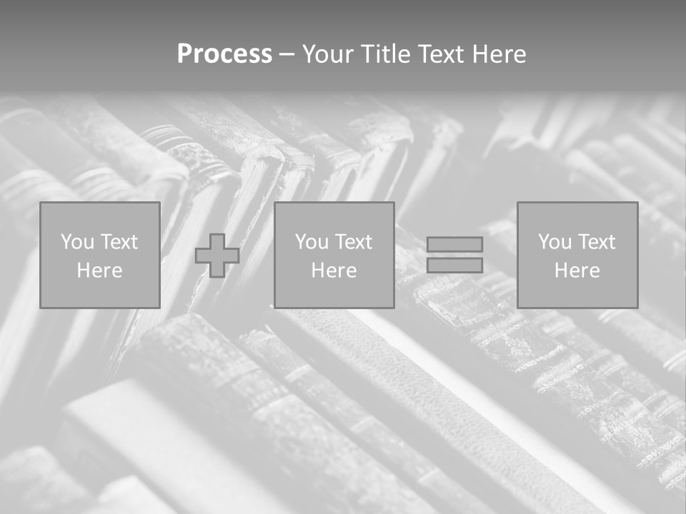 Dirty Stack Row PowerPoint Template