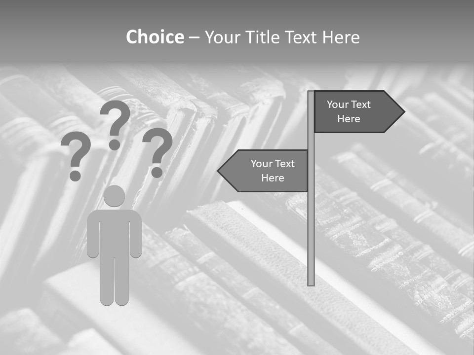 Dirty Stack Row PowerPoint Template