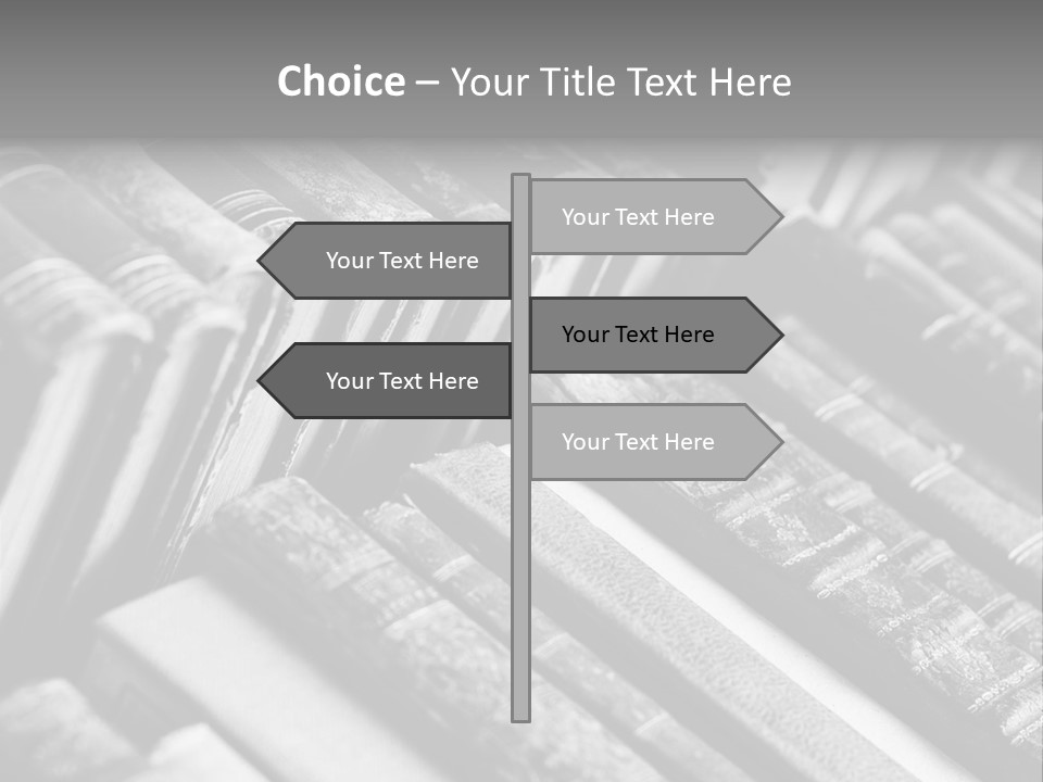 Dirty Stack Row PowerPoint Template