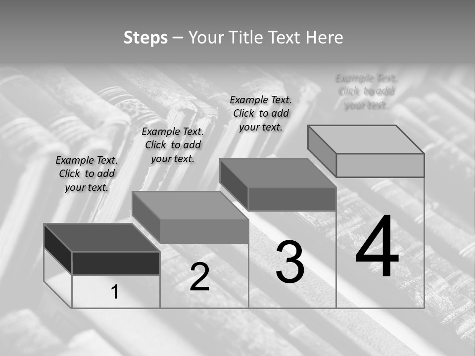 Dirty Stack Row PowerPoint Template