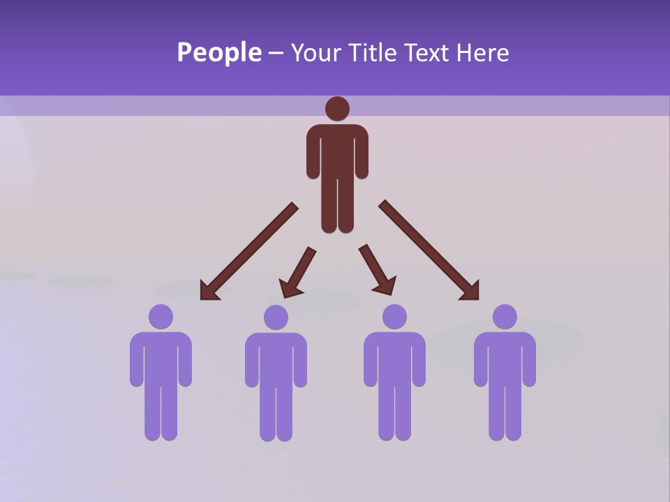 Electronic Smartphone People PowerPoint Template