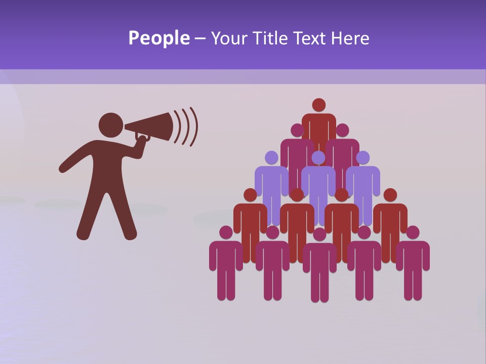 Electronic Smartphone People PowerPoint Template