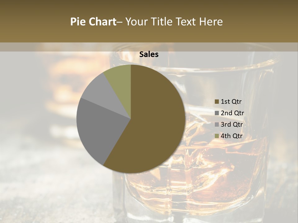 Reflection Luxury Brandy PowerPoint Template
