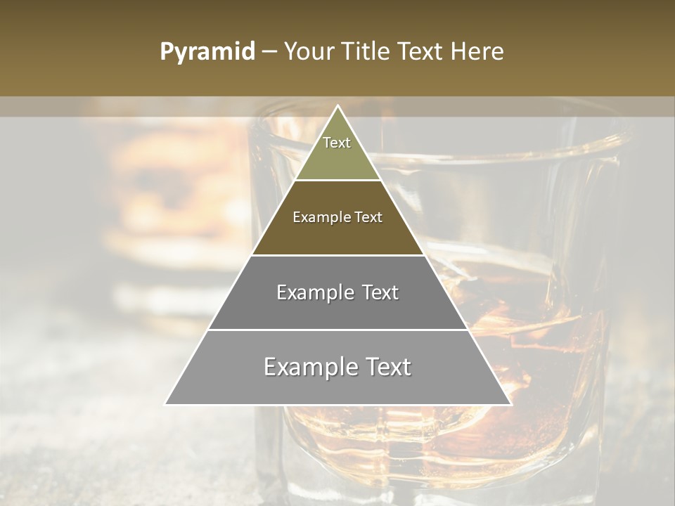 Reflection Luxury Brandy PowerPoint Template