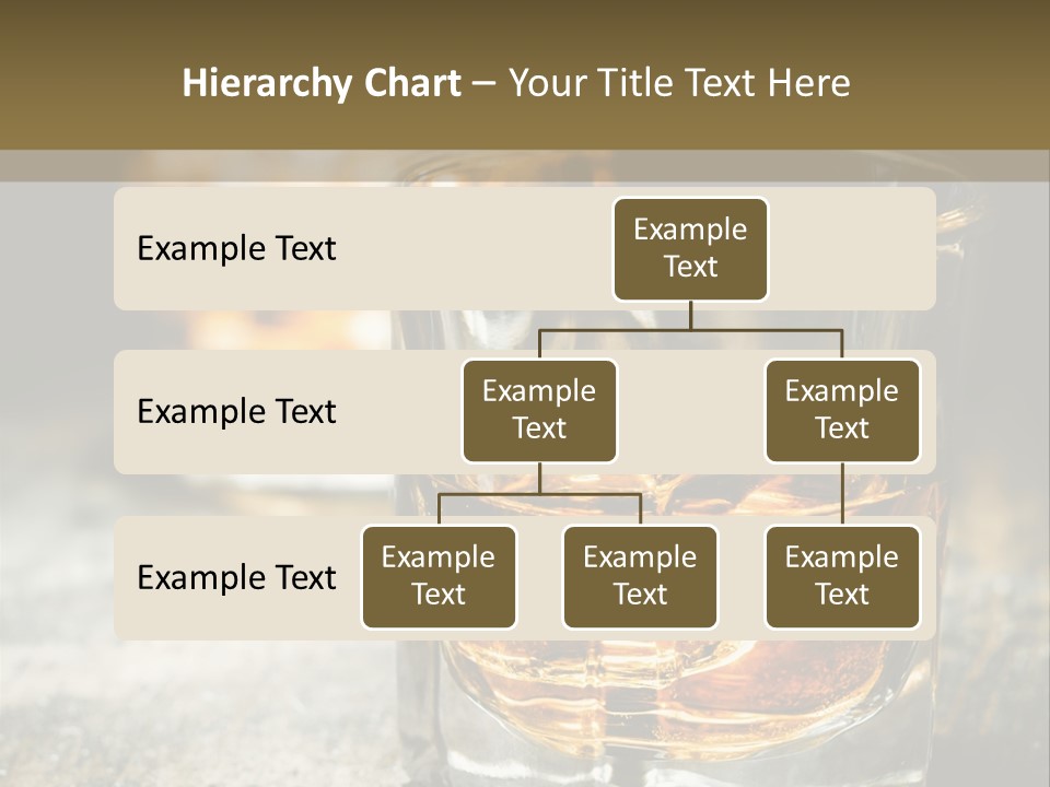 Reflection Luxury Brandy PowerPoint Template
