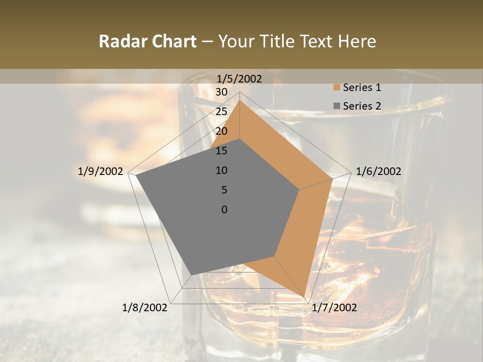 Reflection Luxury Brandy PowerPoint Template